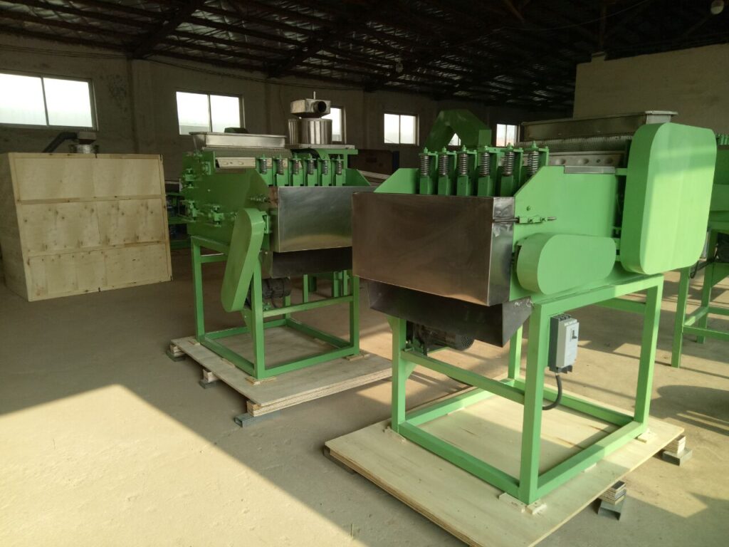 cashew cracking and shelling machine