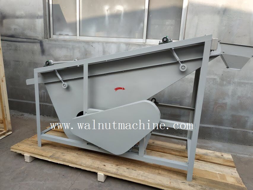 Máquina separadora de caroço de amêndoa