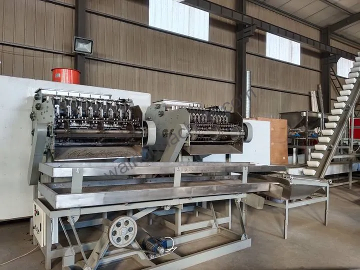 Máquina de descasque de caju de 8 cabeças