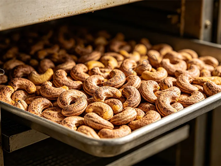Dried cashews