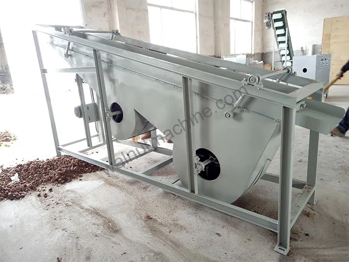 Nut kernel shell separating machine