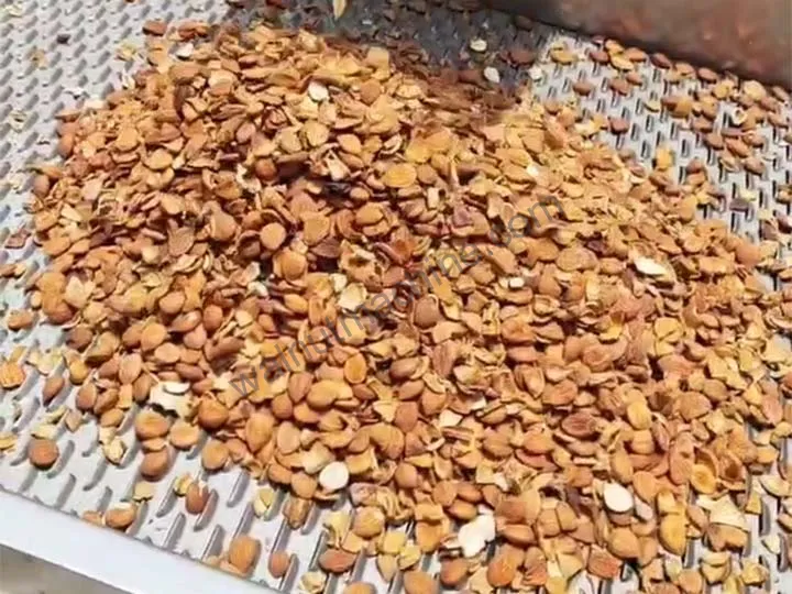 اللوز المقشر