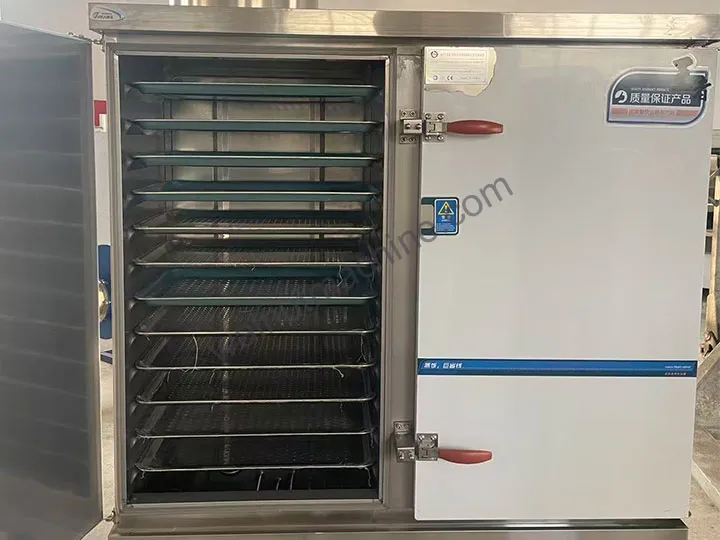 Forno a vapor para cajus