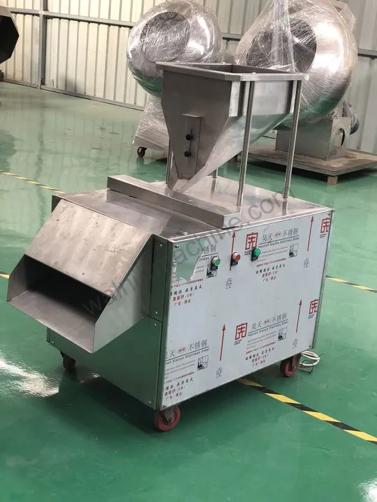 Almond slivering machine
