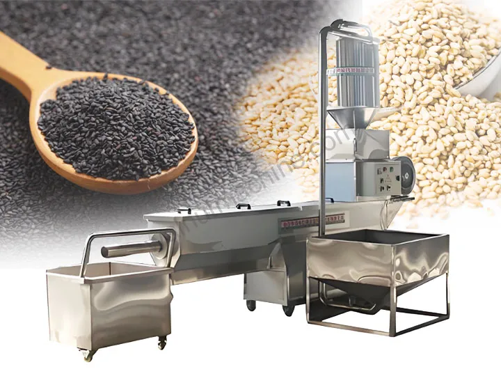 Machine de nettoyage au sésame