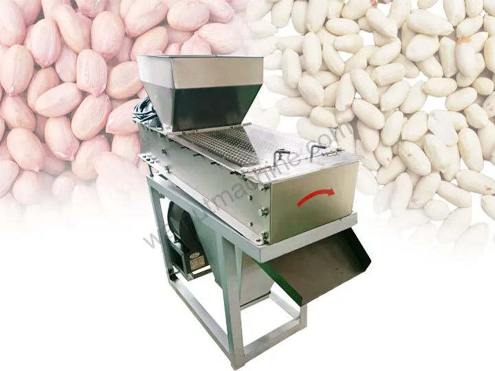 Peanut skin peeling machine