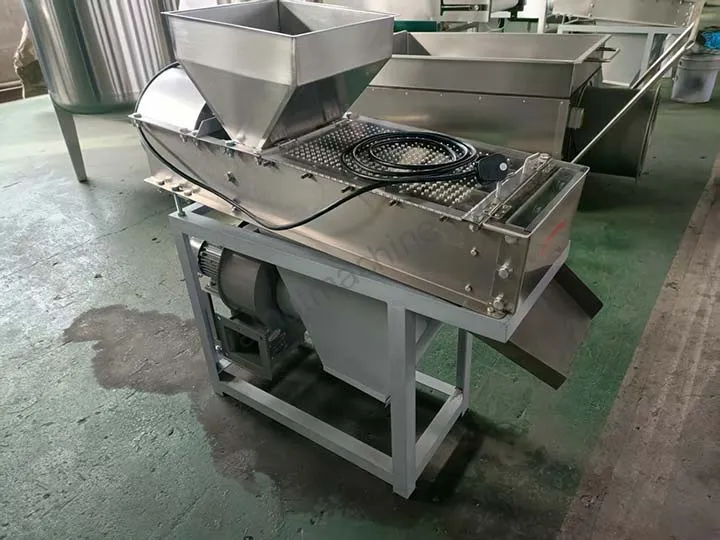 Máquina de pelado de cacahuetes de tipo seco