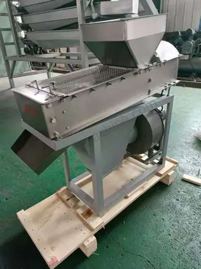 Removedor de piel de cacahuete listo para envío a Nigeria