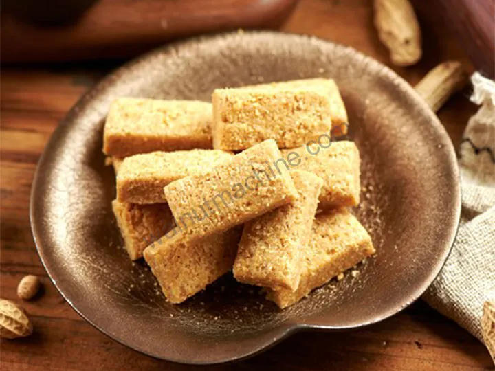 Pastries made from peanut powder