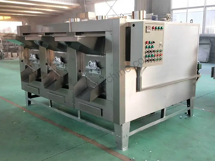 Sesame Peeling Machine | Automatic Sesame Dehulling Machine 10 Sesame roasting machine