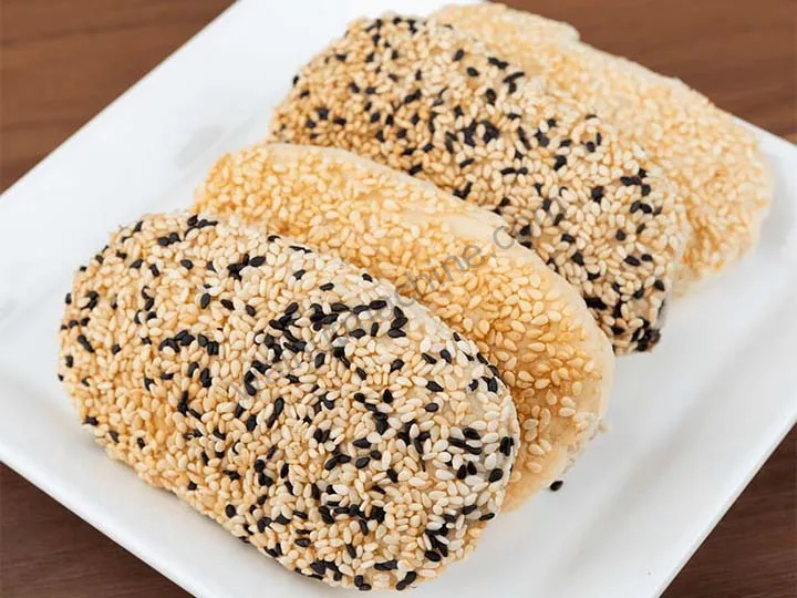 Sesame Peeling Machine | Automatic Sesame Dehulling Machine 14 Sesame seed pastry
