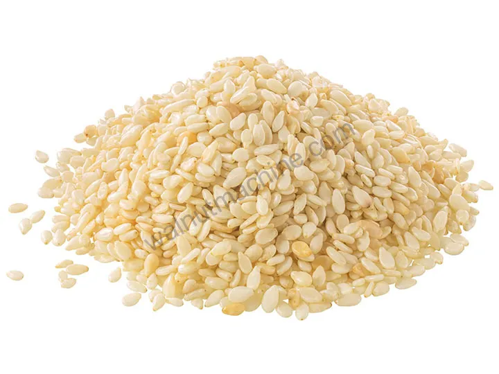 Sesame Peeling Machine | Automatic Sesame Dehulling Machine 2 White sesame seeds