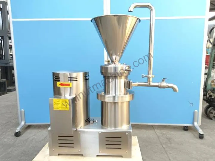 Almond Shelling Production Line For Almond Cracking 17 Peanut butter grinding machine