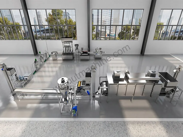 Peanut Butter Making Machine For Commercial Peanut Butter Production 16 Automatic peanut butter production line