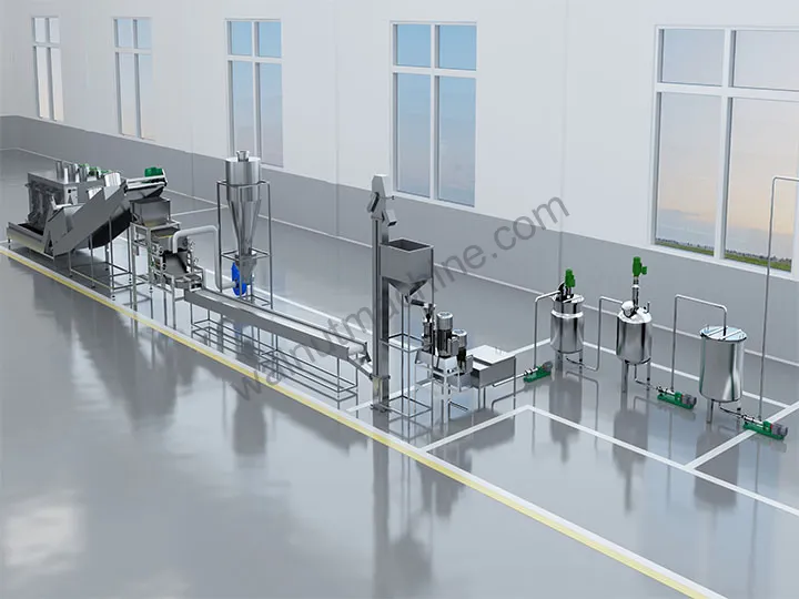 Peanut Butter Making Machine For Commercial Peanut Butter Production 14 Grinding and mixing section