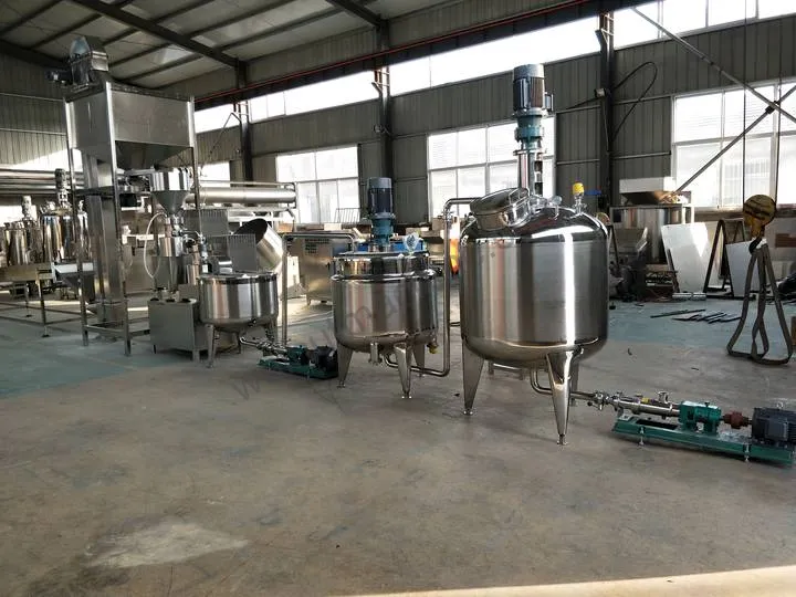 Peanut Butter Making Machine For Commercial Peanut Butter Production 11 Mixing tank