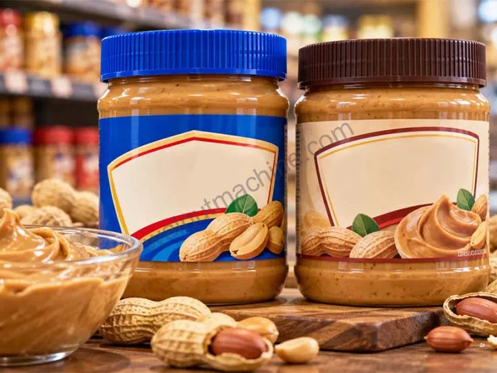Peanut Butter Making Machine For Commercial Peanut Butter Production 18 Plastic bottles