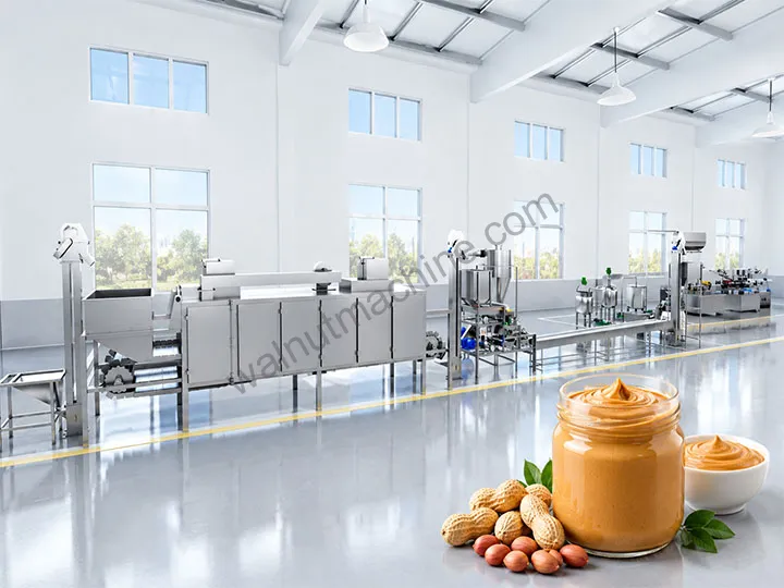 peanut butter making machine