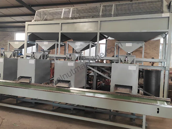 Walnut cracking machine