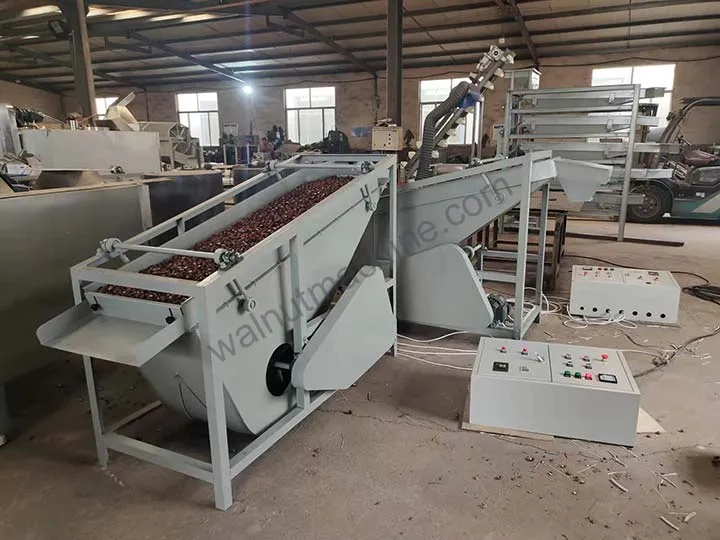 Walnut shell and kernel separator